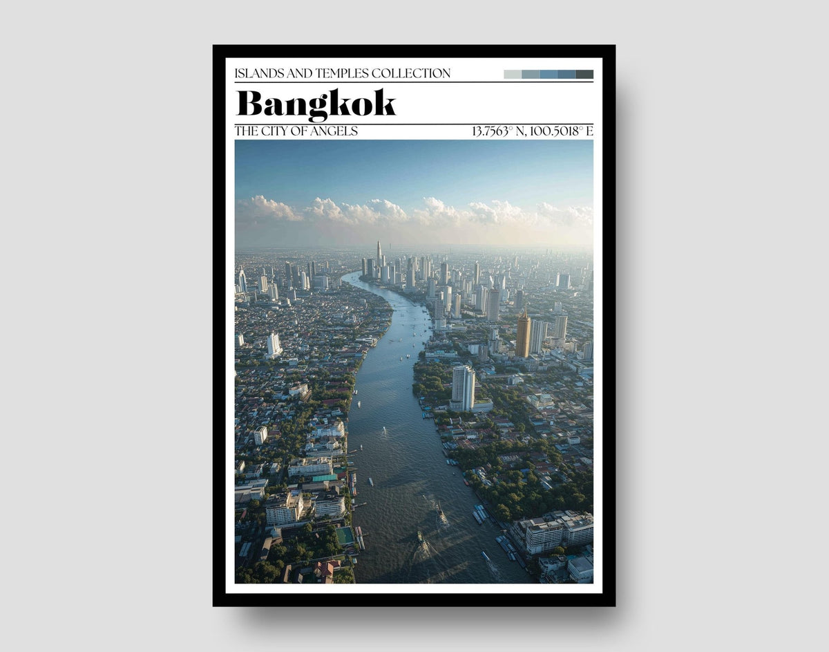 Bangkok Poster - WanderWall