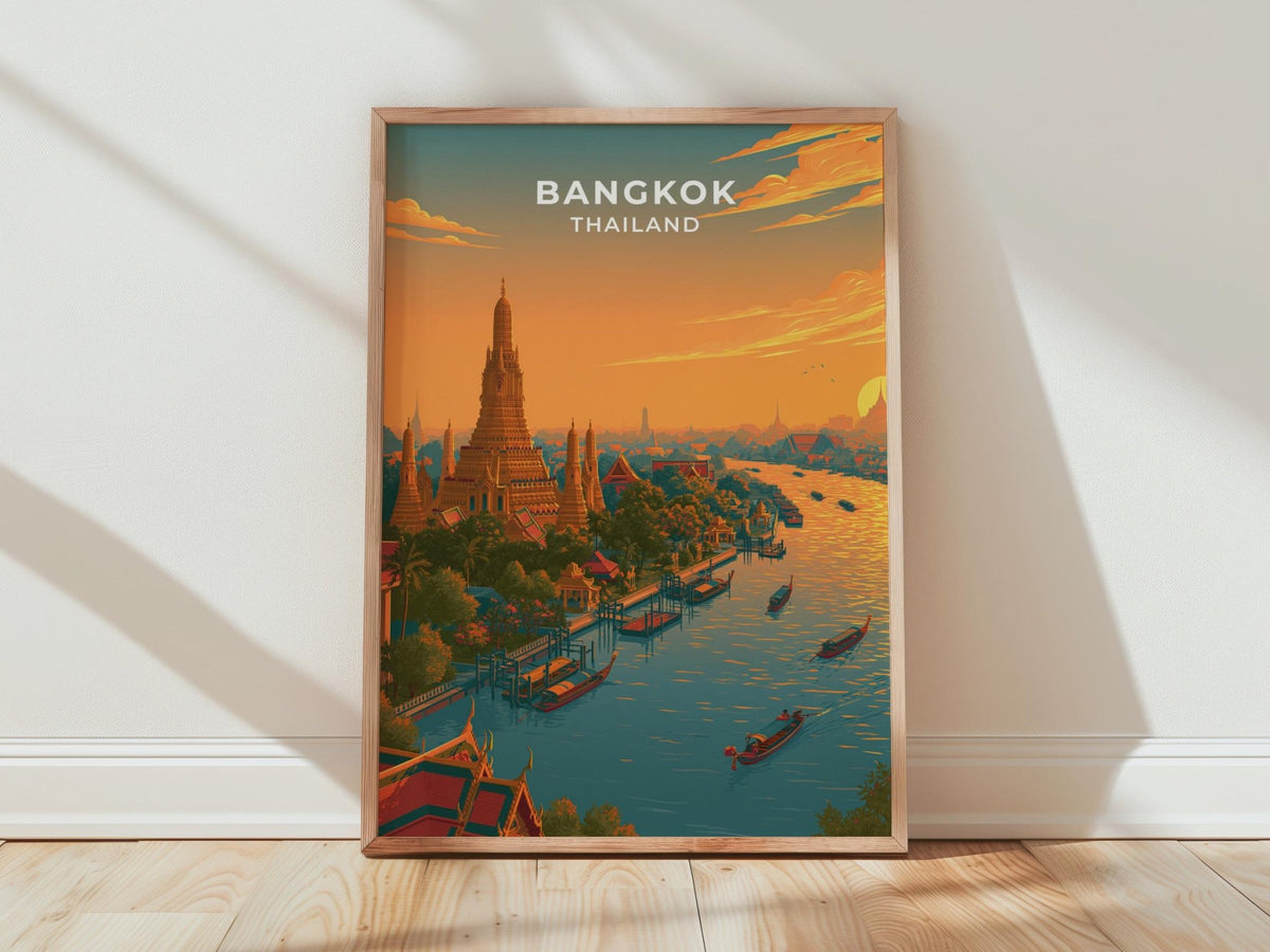 Bangkok Poster - WanderWall