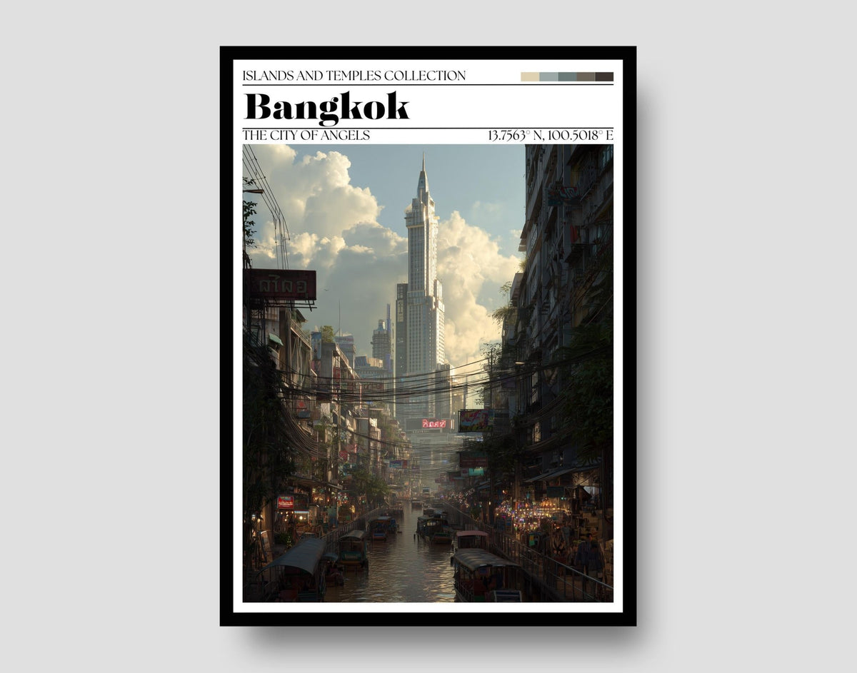 Bangkok Poster - WanderWall
