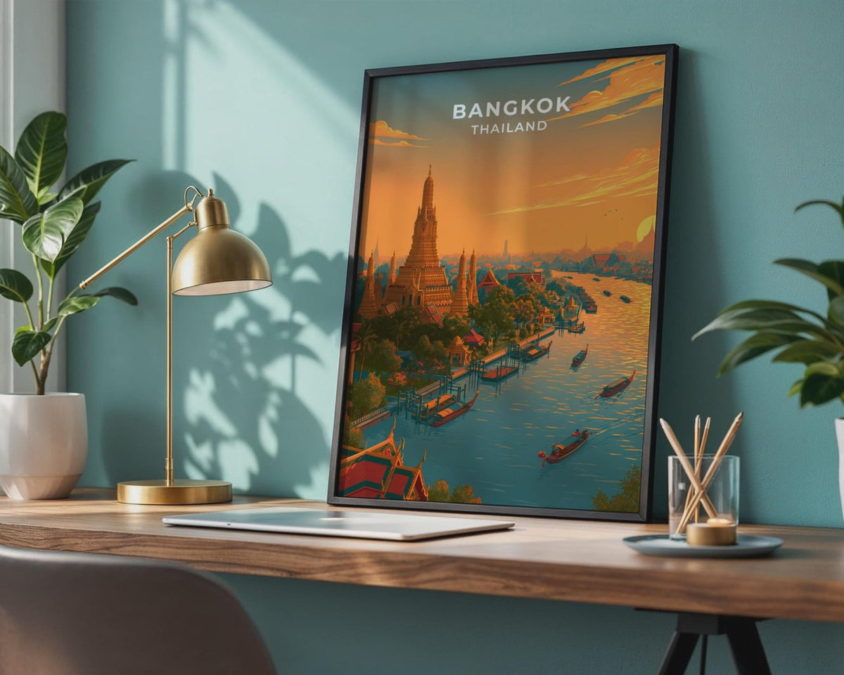 Bangkok Poster - WanderWall