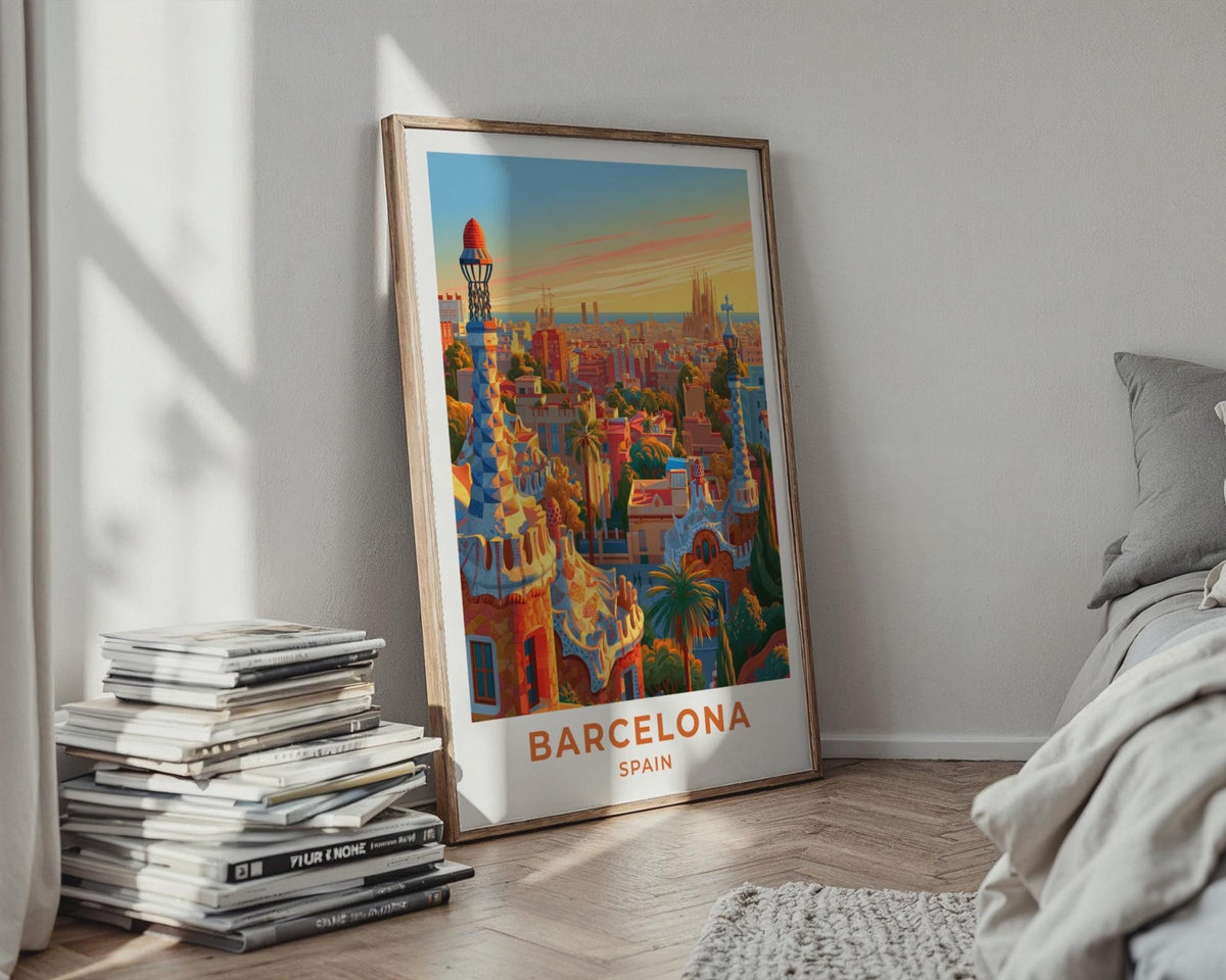 Barcelona Poster - WanderWall