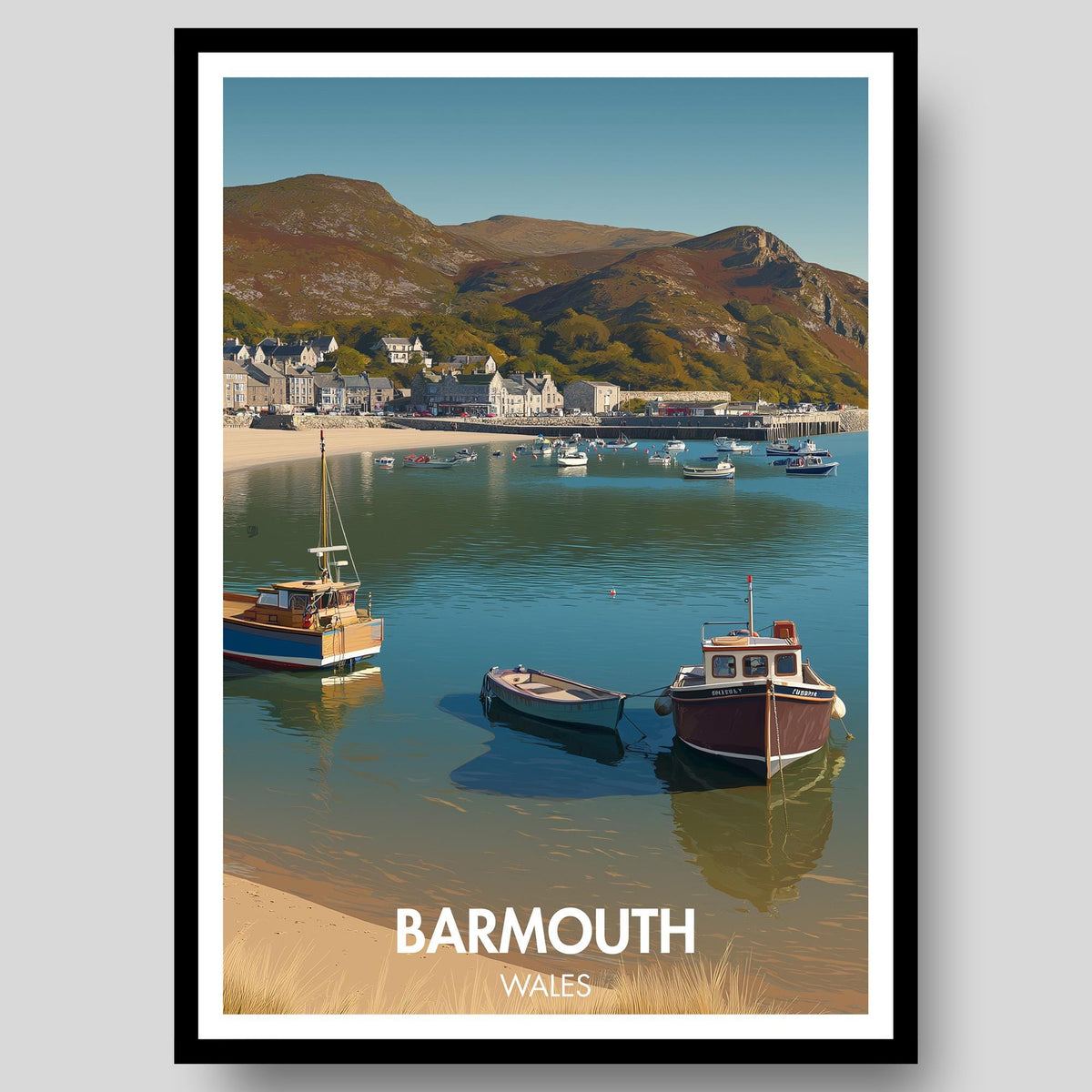 Barmouth Poster - WanderWall