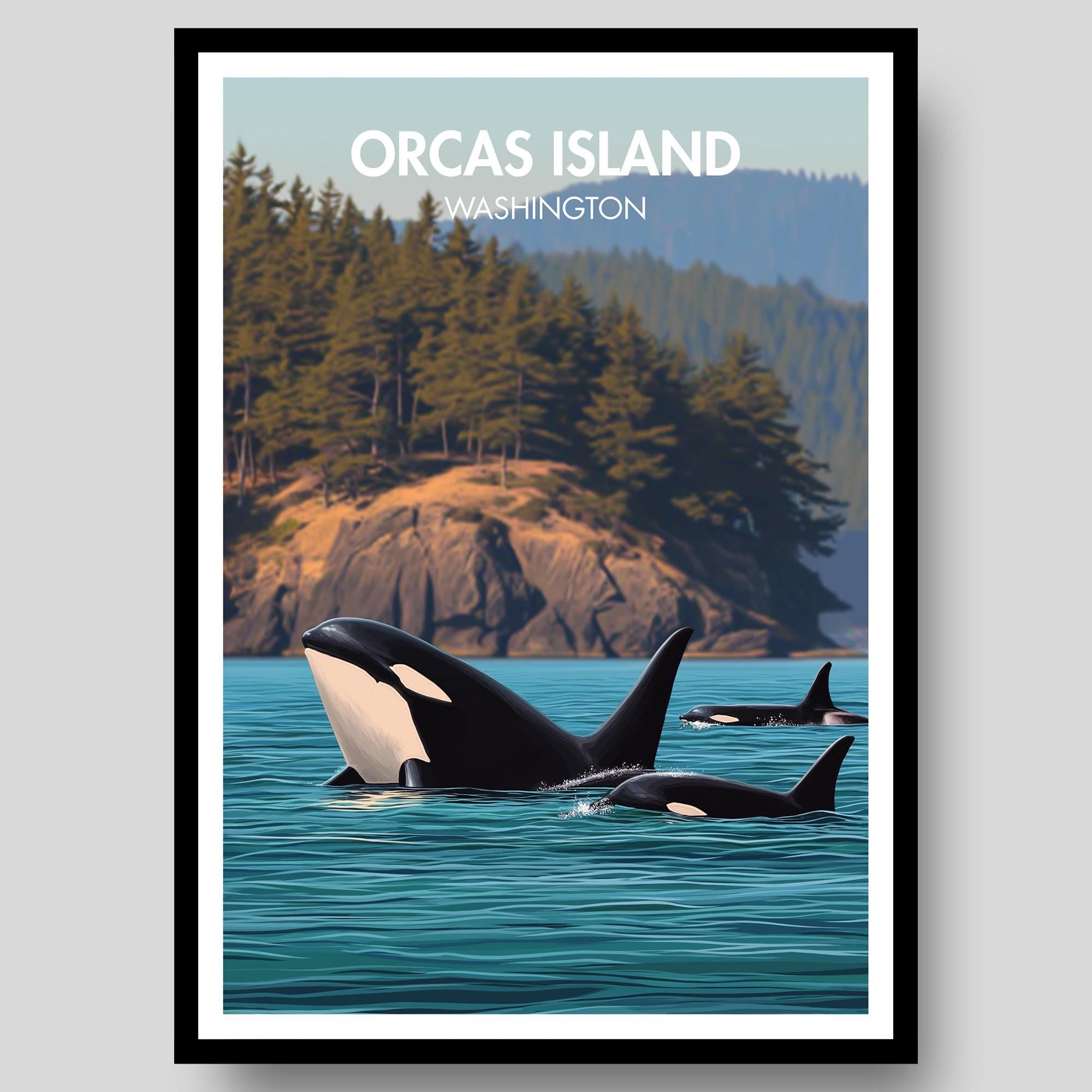 Orcas Island Poster