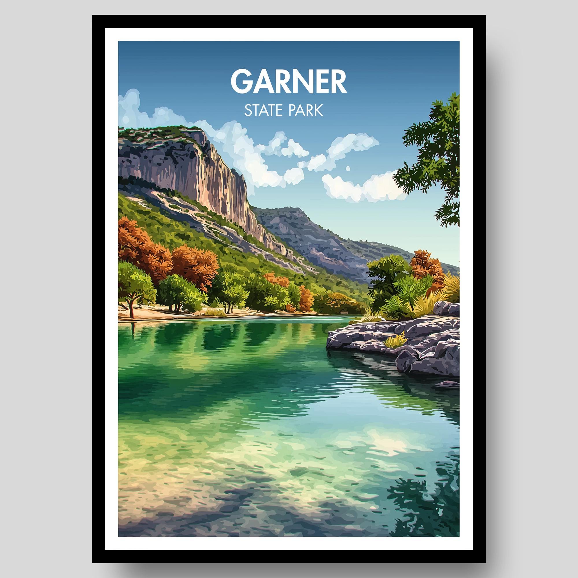 Garner State Park Poster