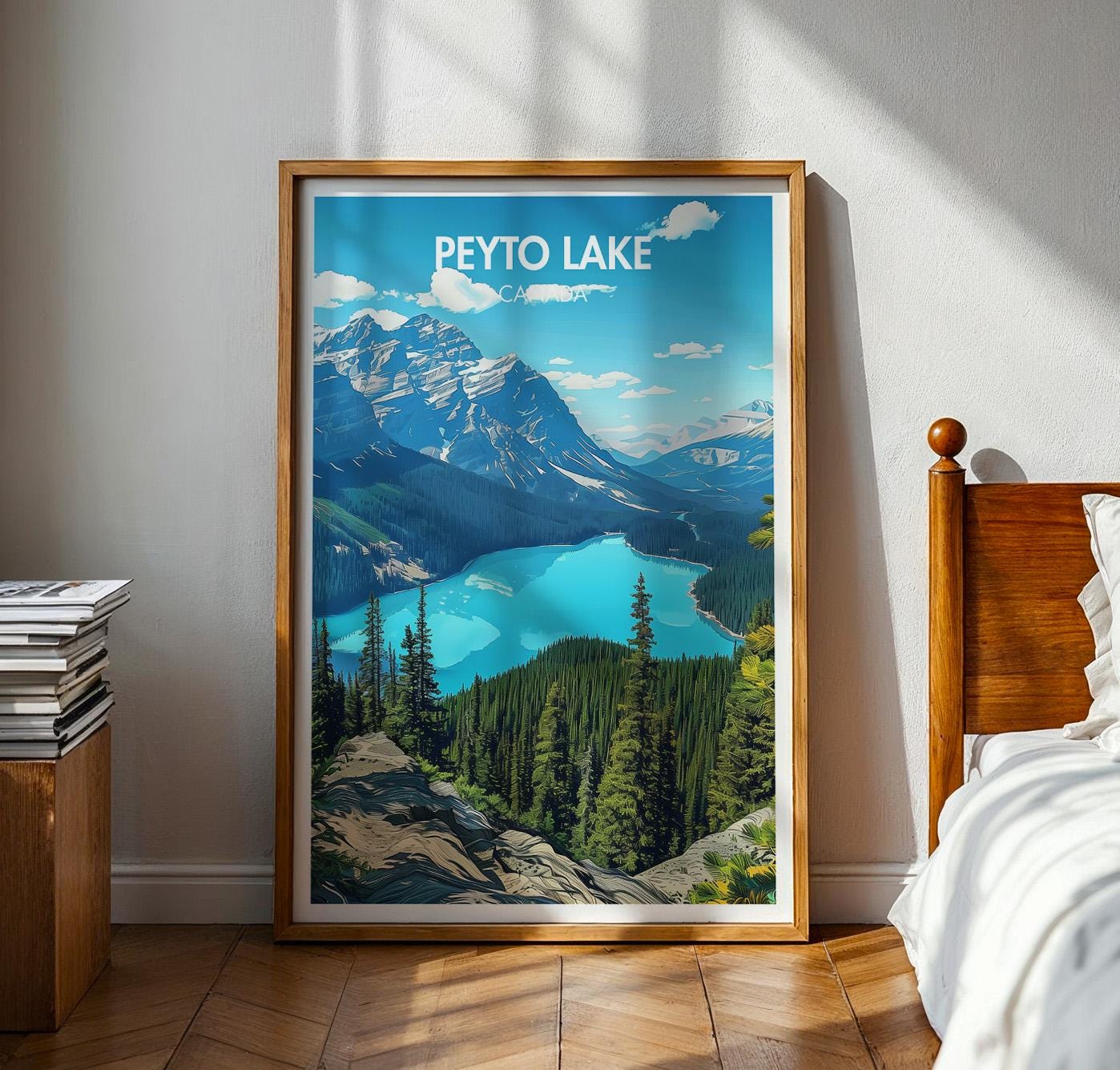 Peyto Lake Poster
