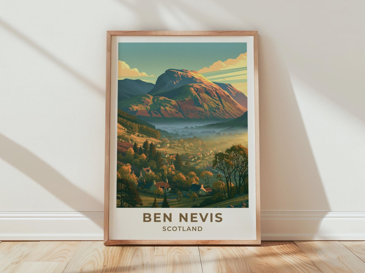 Ben Nevis Poster - WanderWall