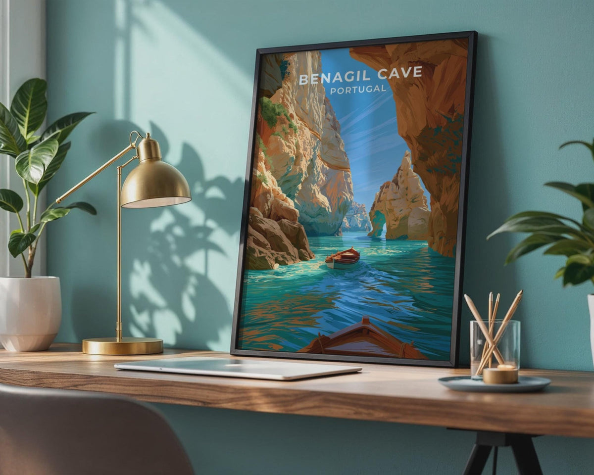 Benagil Cave Poster - WanderWall