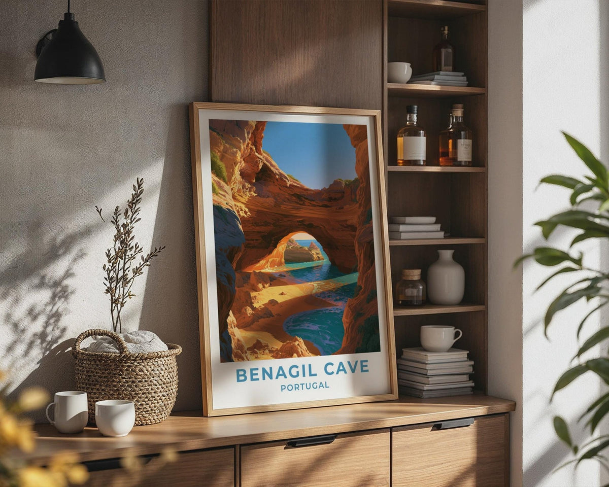 Benagil Cave Poster - WanderWall