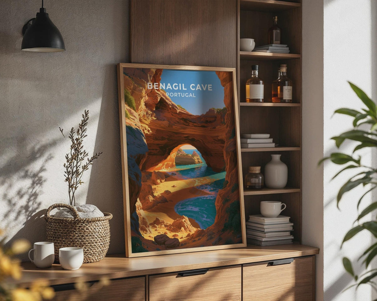 Benagil Cave Poster - WanderWall