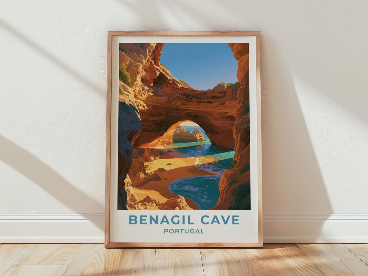 Benagil Cave Poster - WanderWall