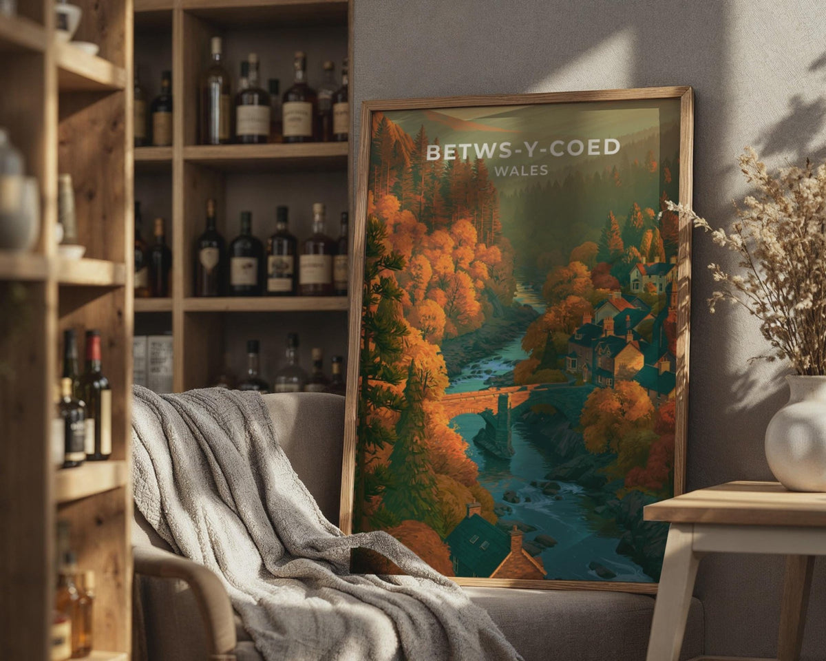 Betws-y-Coed Poster - WanderWall