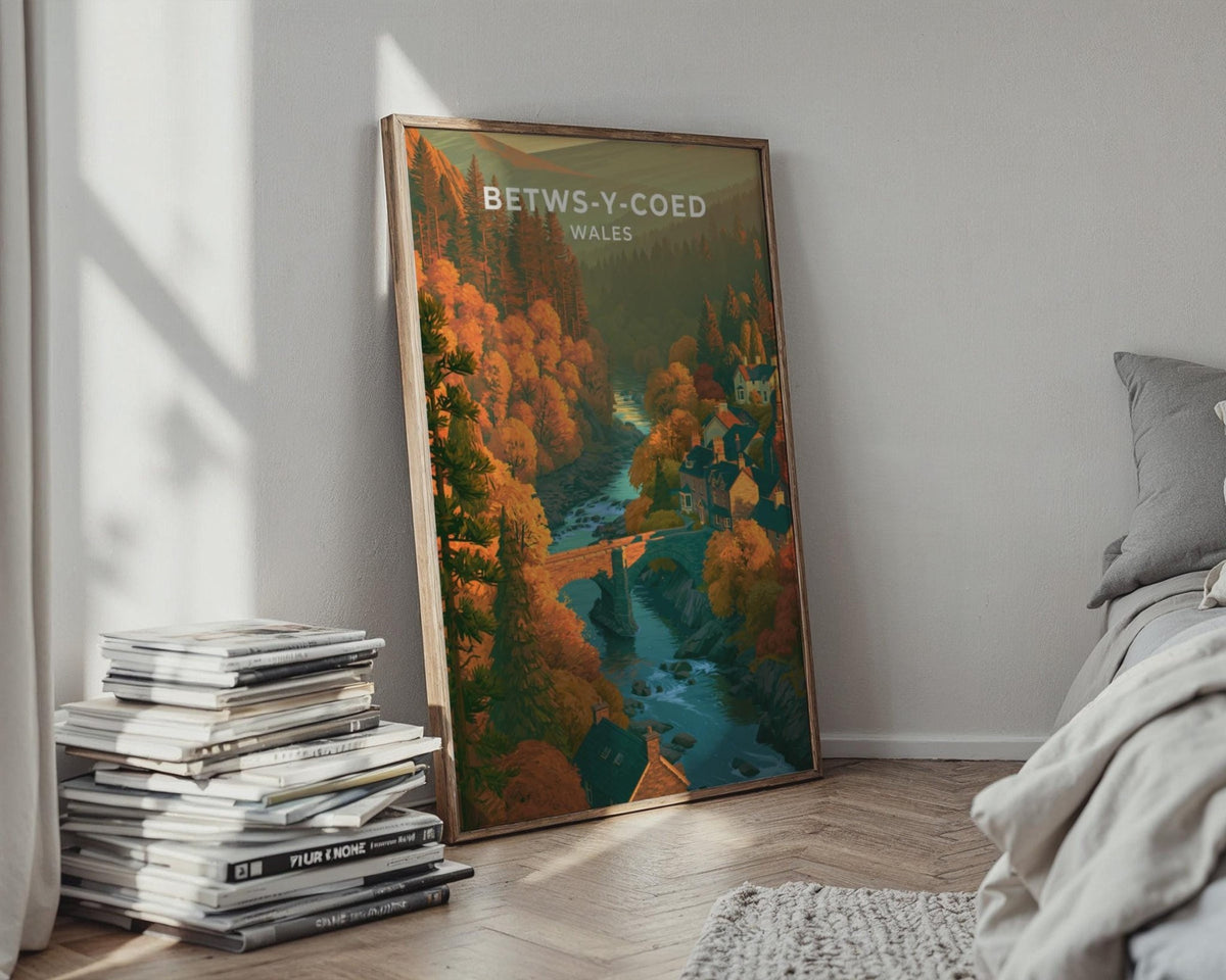 Betws-y-Coed Poster - WanderWall