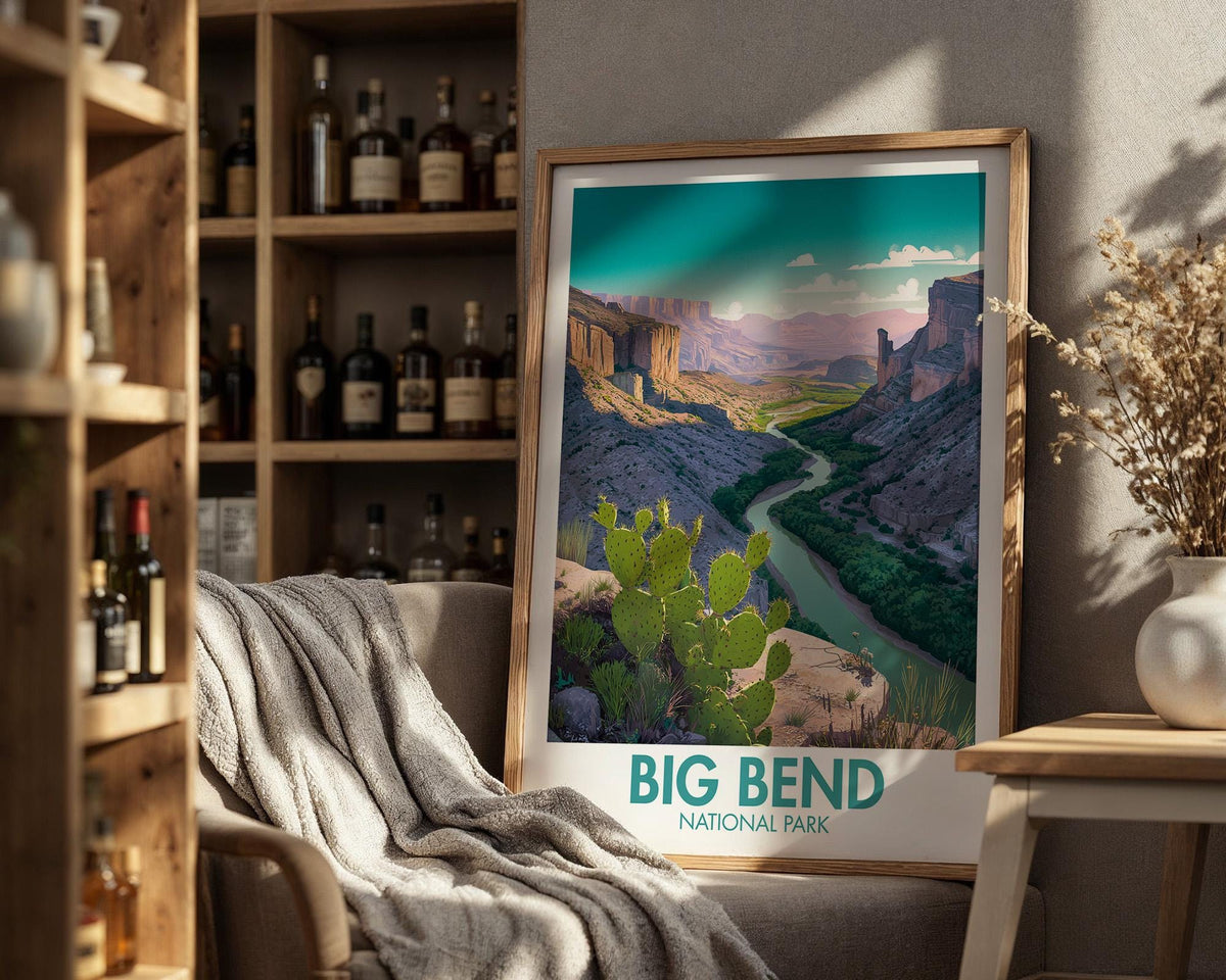 Big Bend National Park Poster - WanderWall