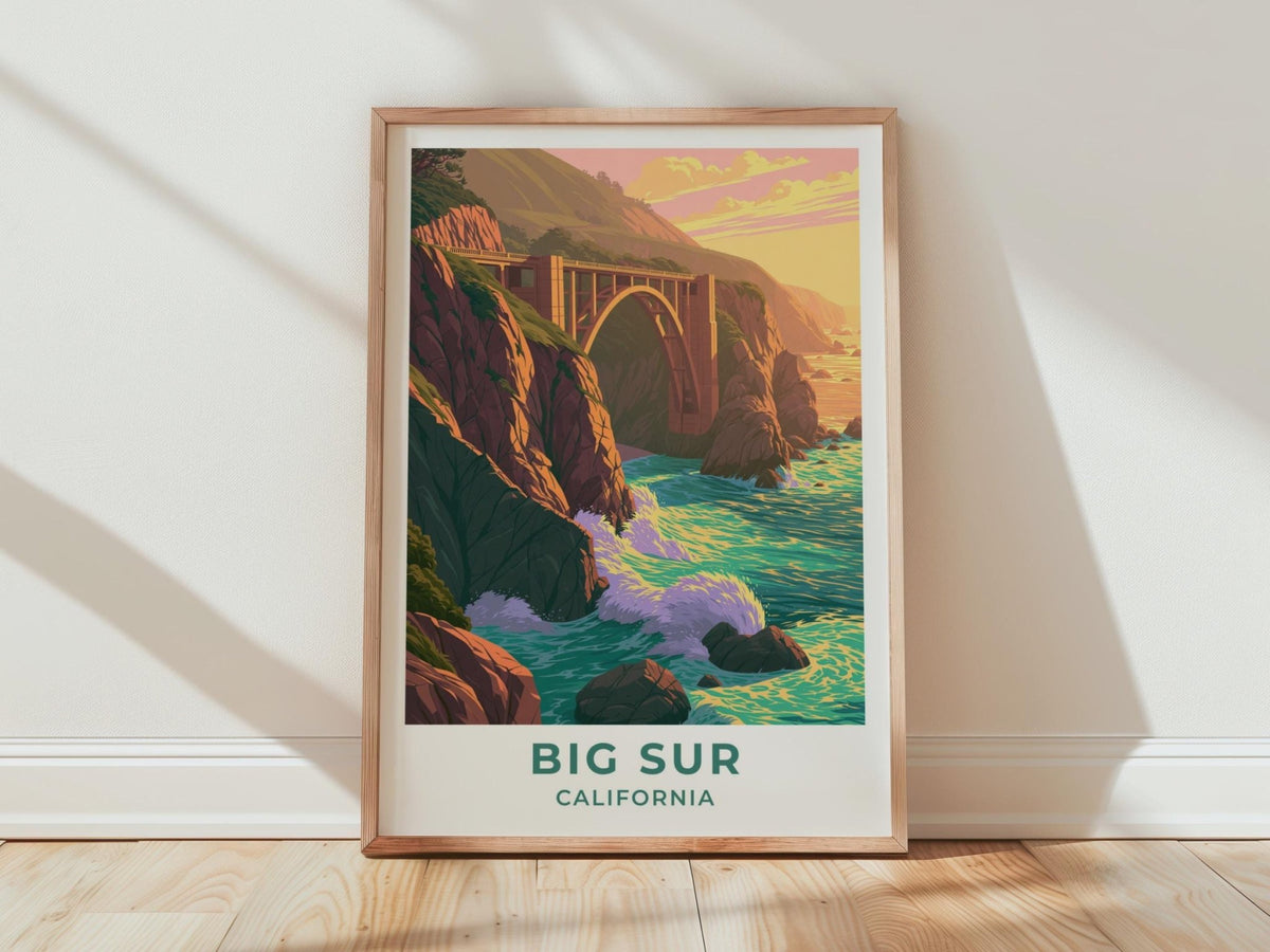 Big Sur Poster - WanderWall