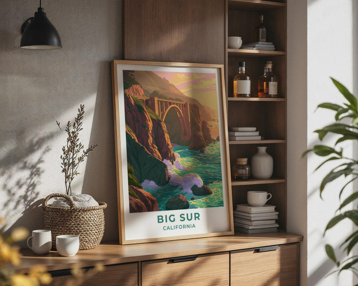Big Sur Poster - WanderWall