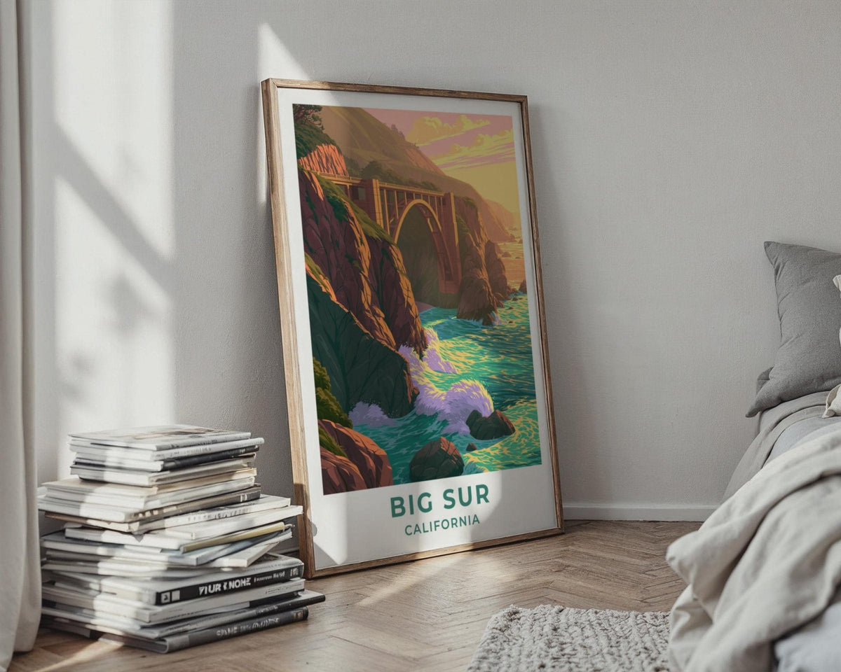 Big Sur Poster - WanderWall
