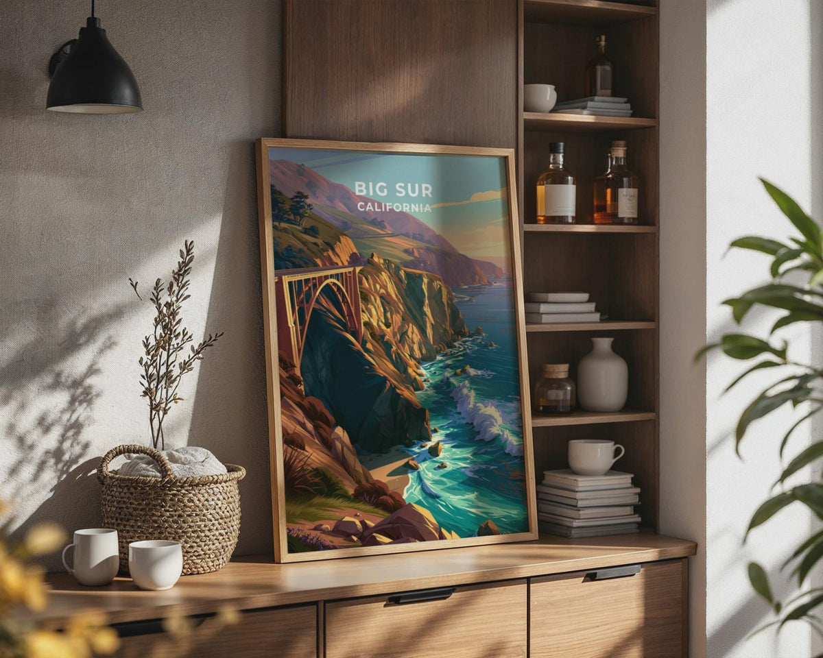 Big Sur Poster - WanderWall