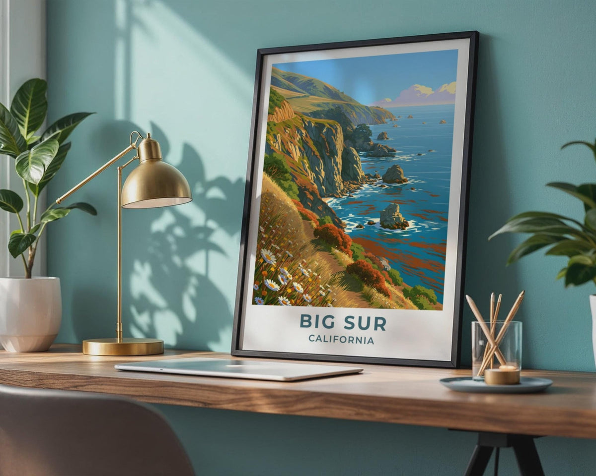 Big Sur Poster - WanderWall