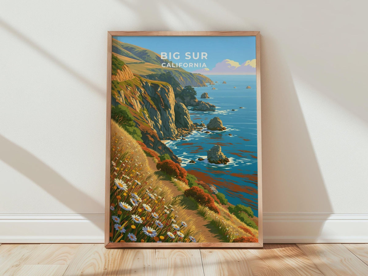 Big Sur Poster - WanderWall