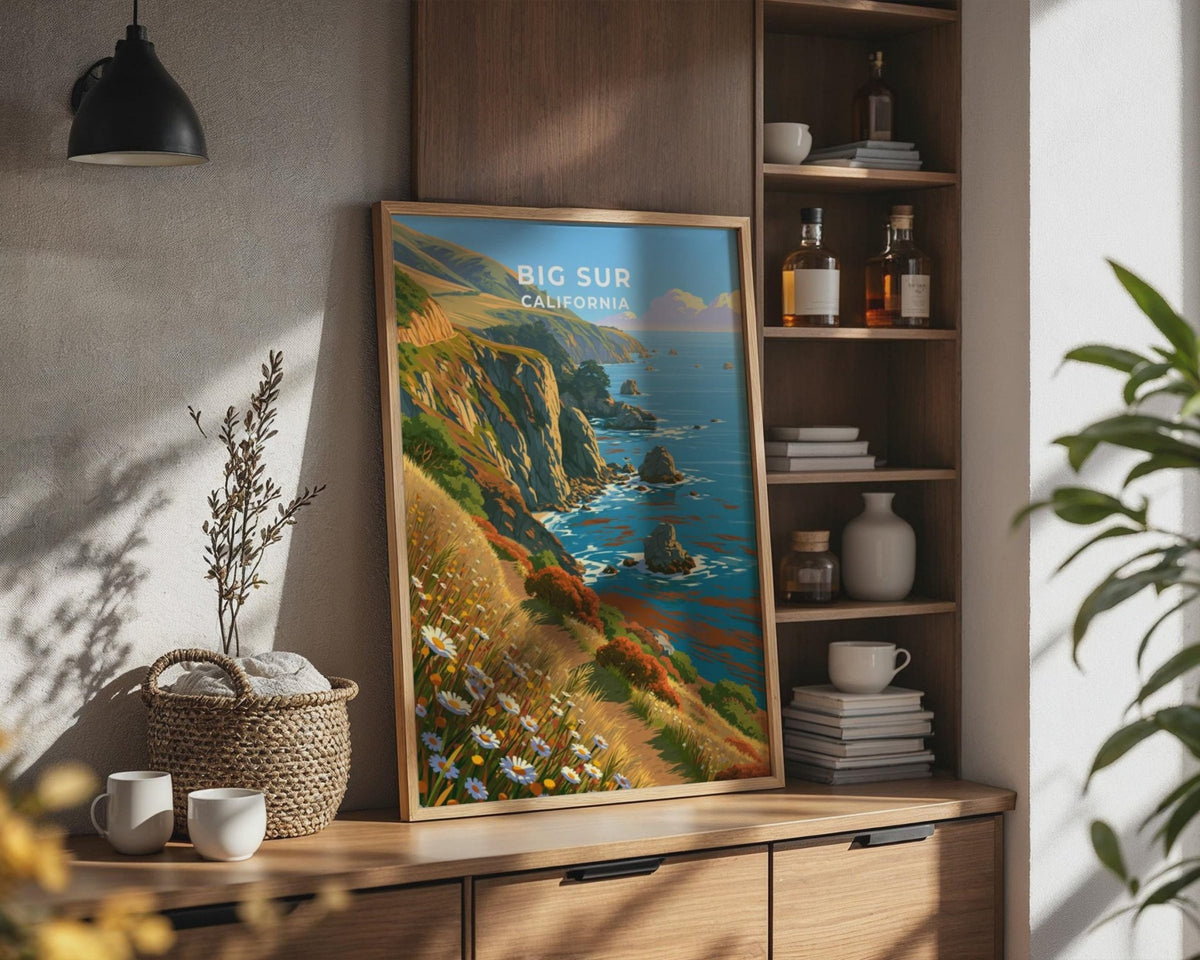 Big Sur Poster - WanderWall