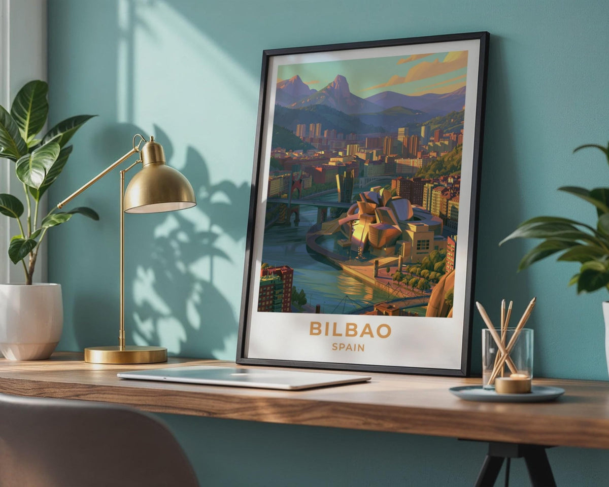 Bilbao Poster - WanderWall
