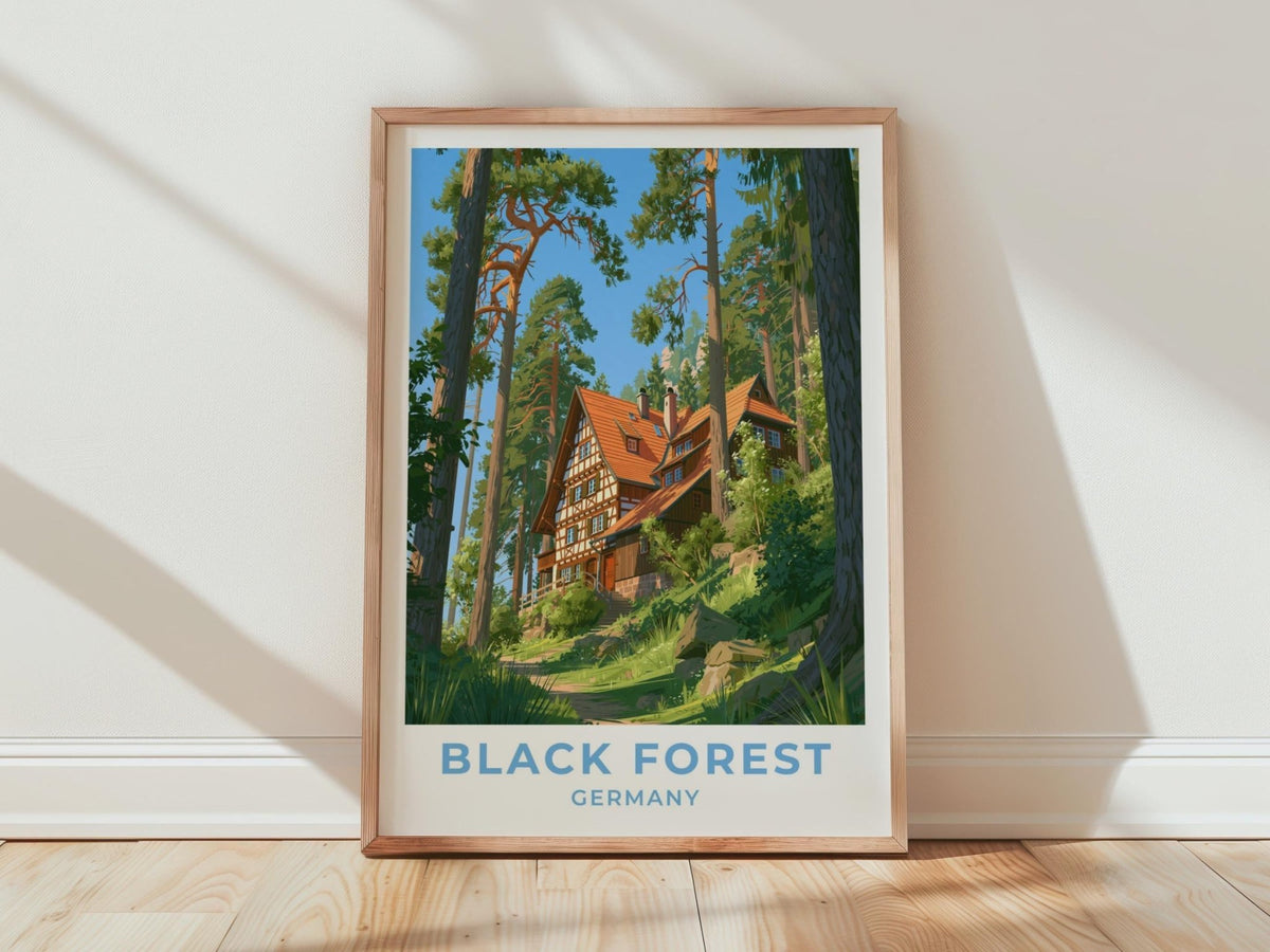 Black Forest Poster - WanderWall