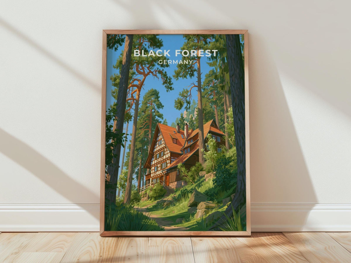 Black Forest Poster - WanderWall