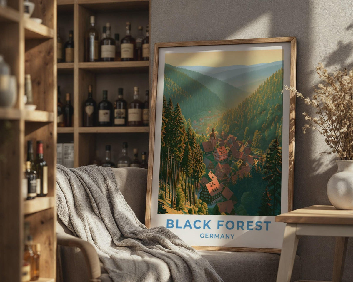 Black Forest Poster - WanderWall