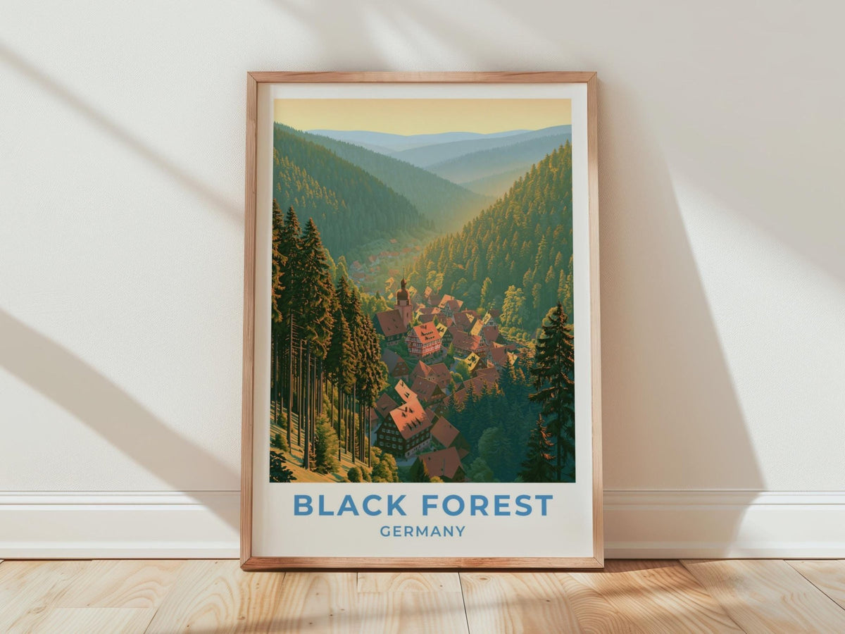 Black Forest Poster - WanderWall