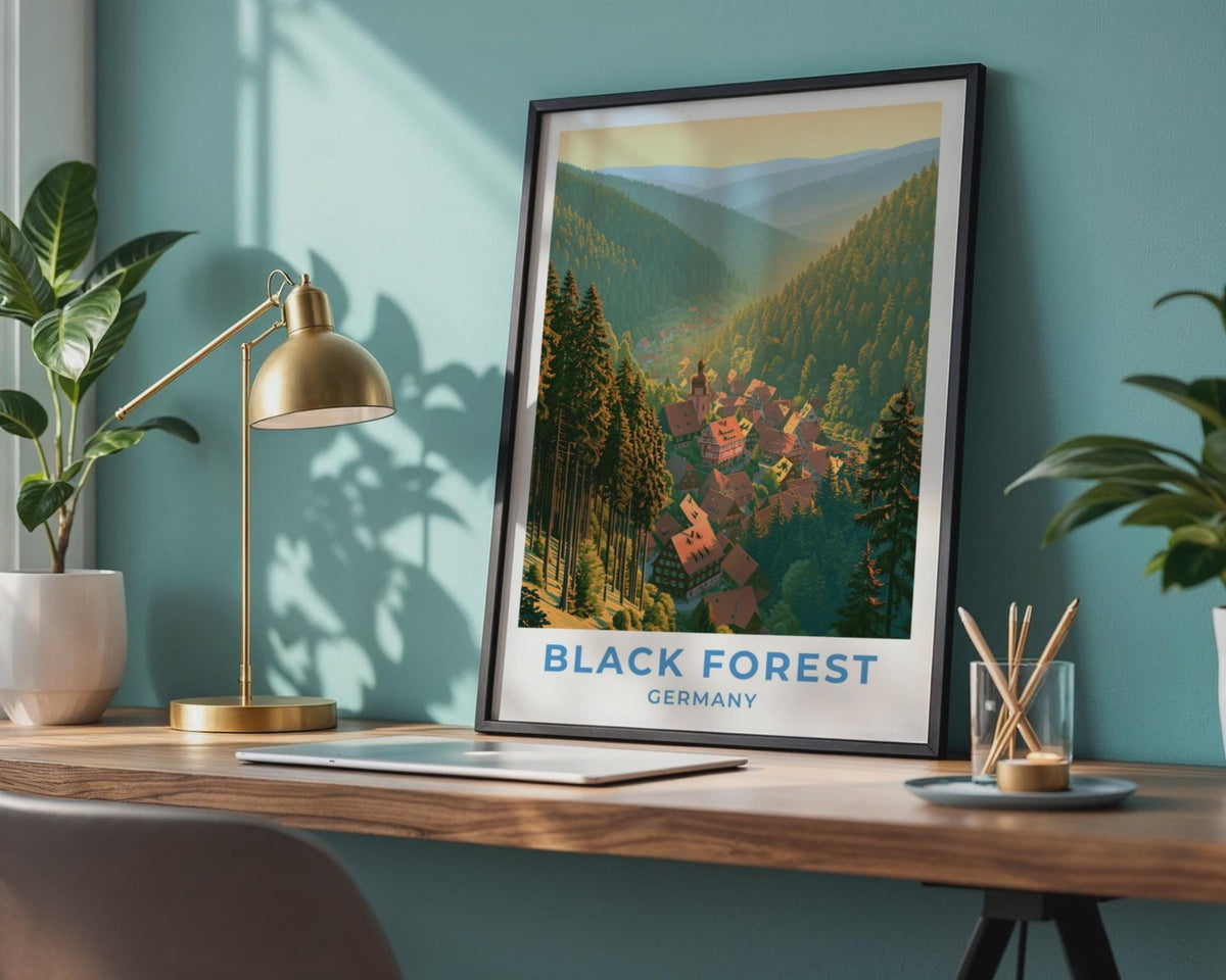 Black Forest Poster - WanderWall