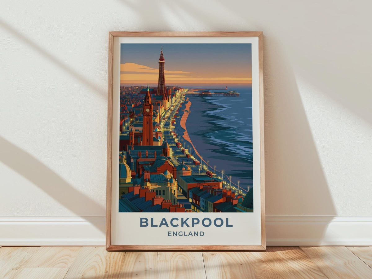 Blackpool Poster - WanderWall