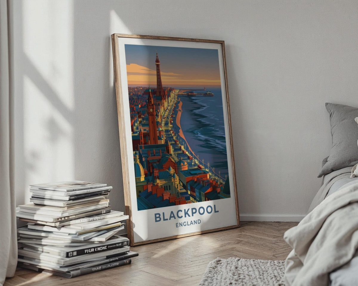 Blackpool Poster - WanderWall