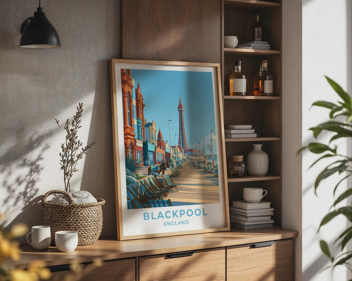 Blackpool Poster - WanderWall