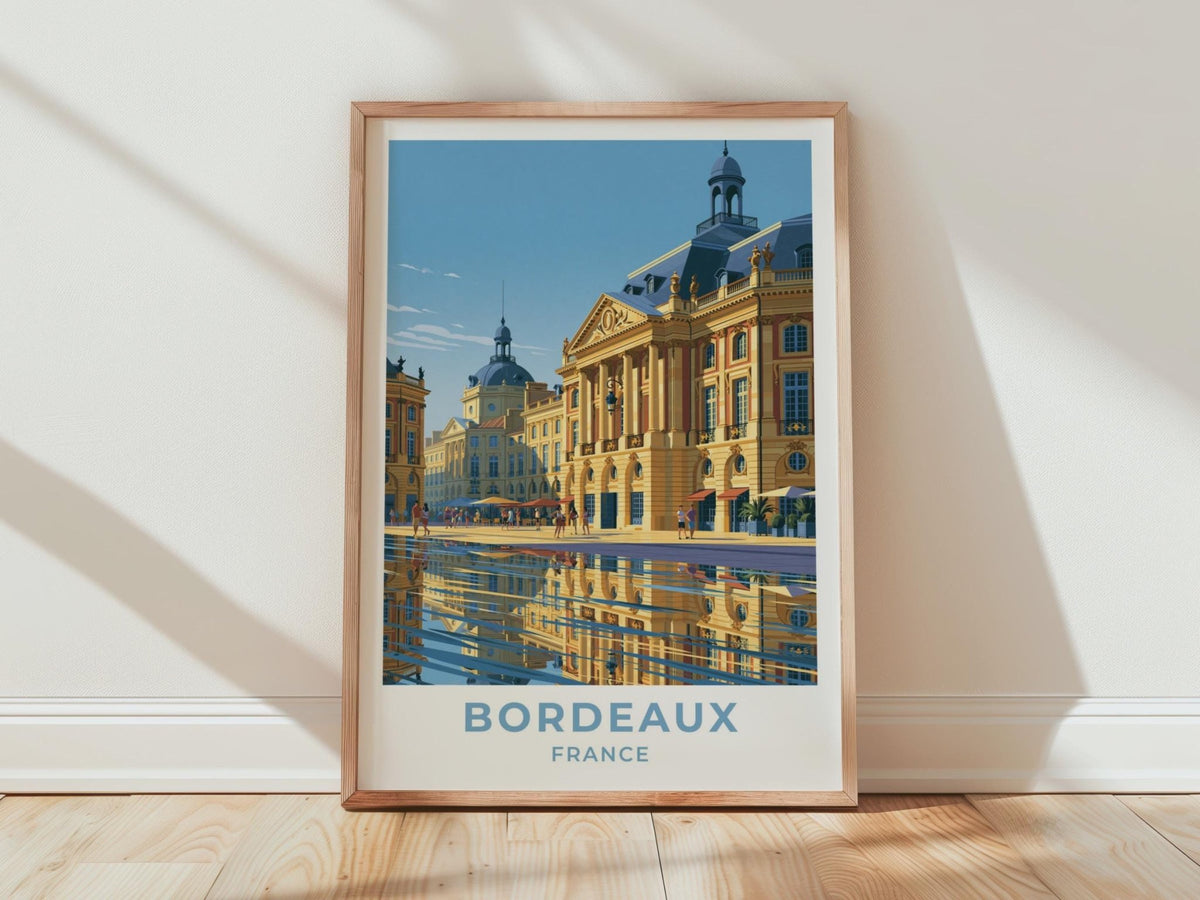 Bordeaux Poster - WanderWall