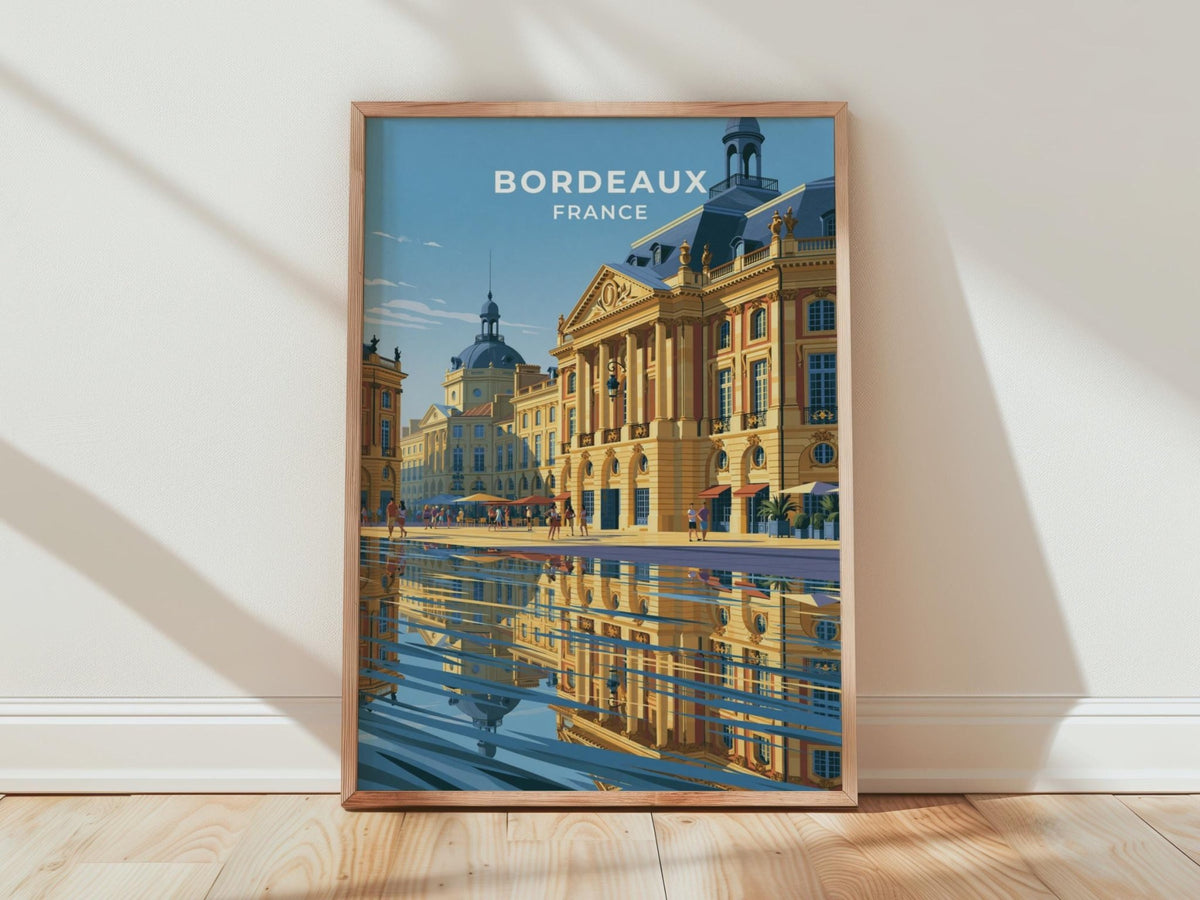 Bordeaux Poster - WanderWall