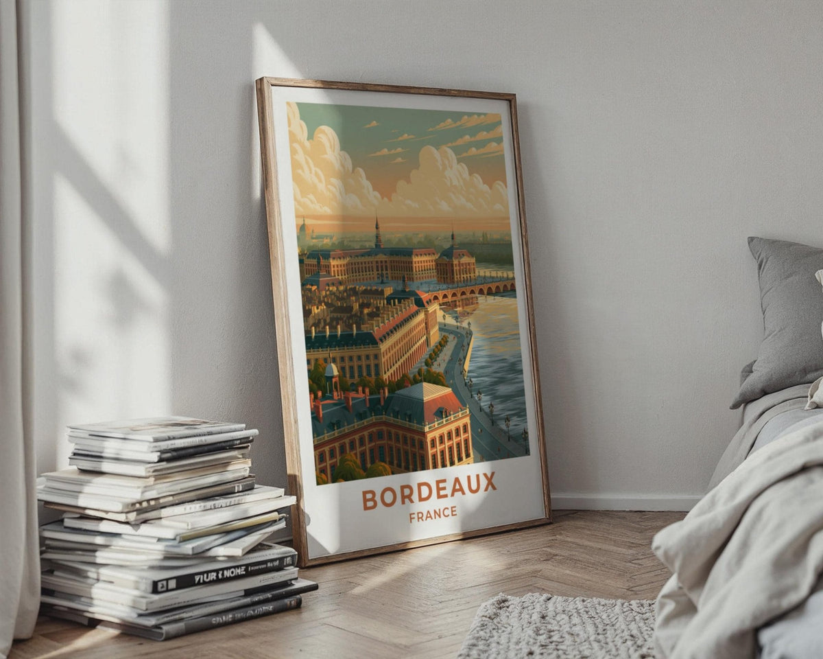 Bordeaux Poster - WanderWall