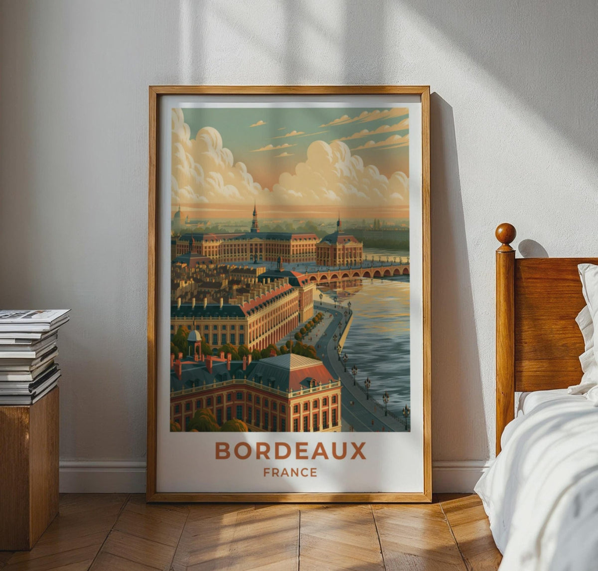 Bordeaux Poster - WanderWall