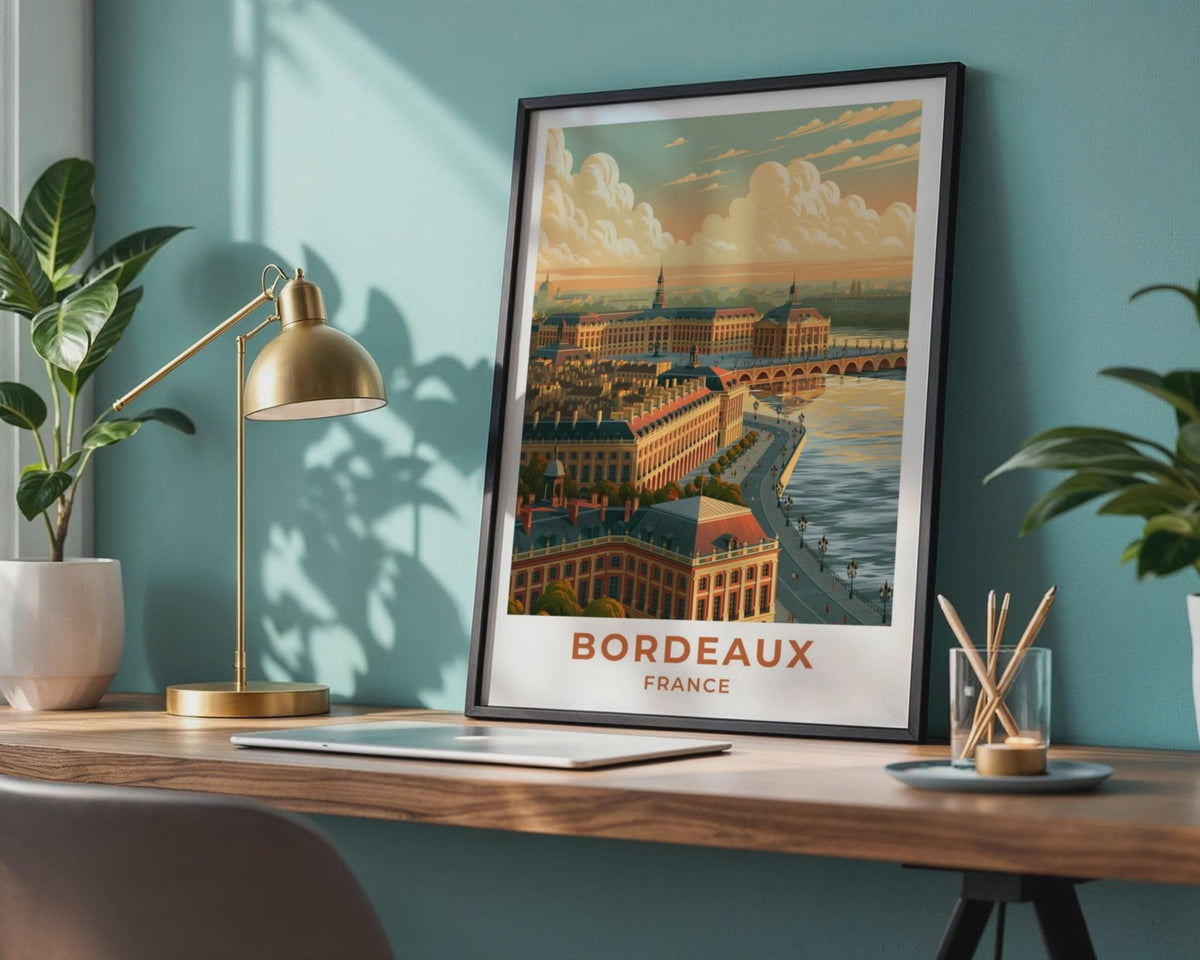 Bordeaux Poster - WanderWall