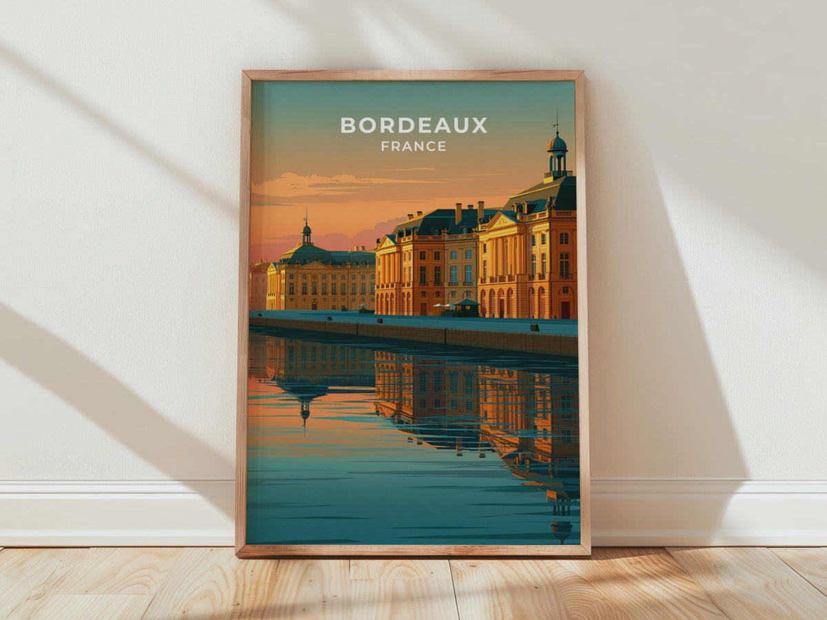 Bordeaux Poster - WanderWall