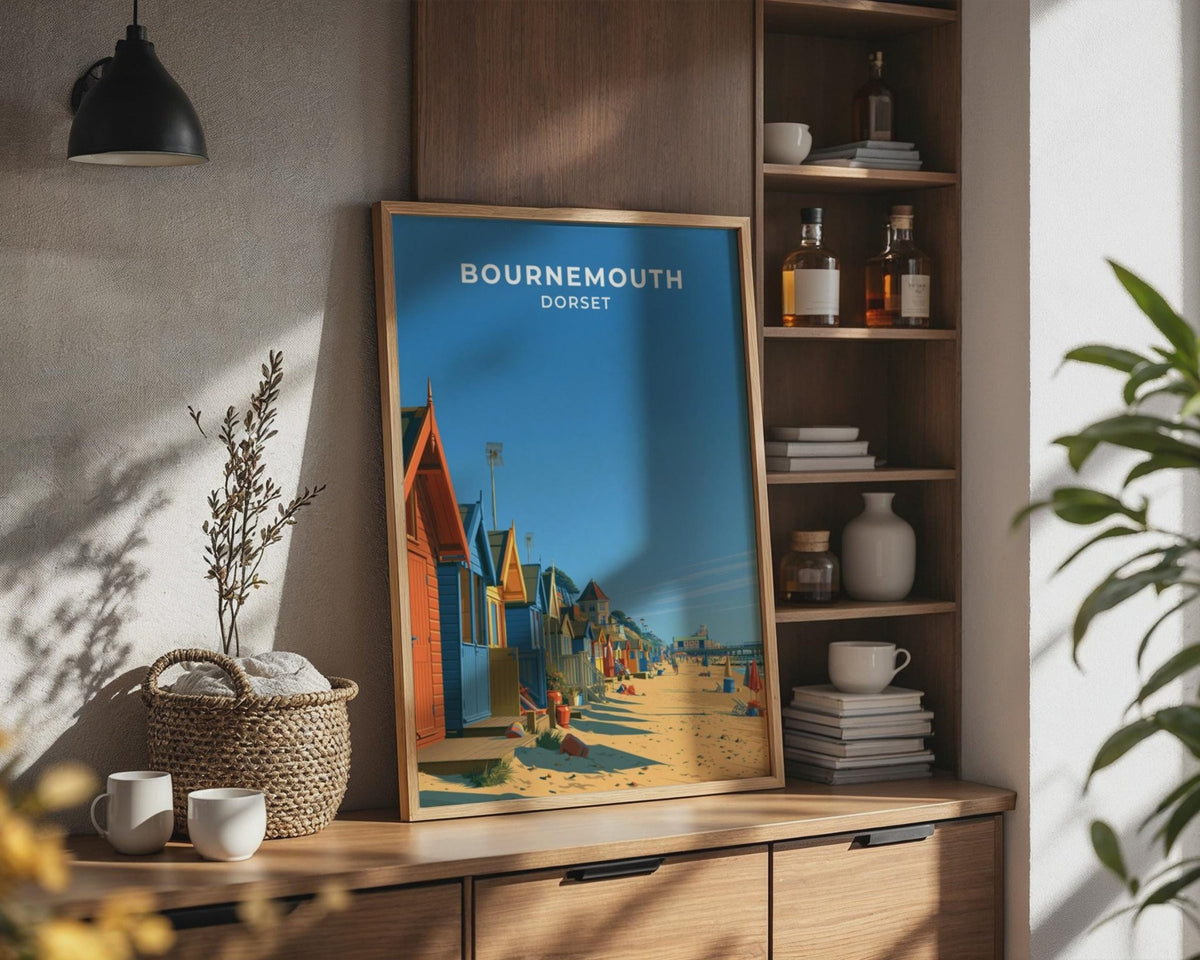 Bournemouth Poster - WanderWall