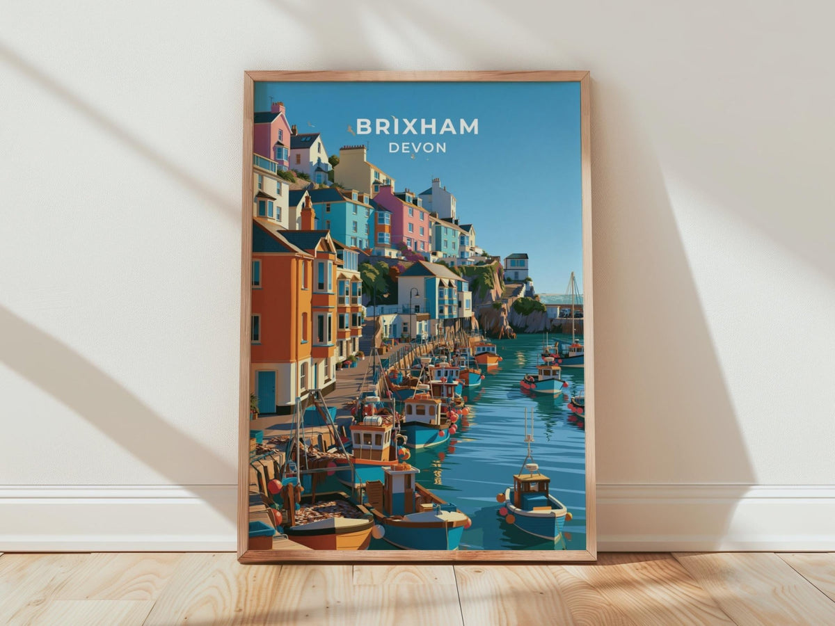Brixham Poster - WanderWall
