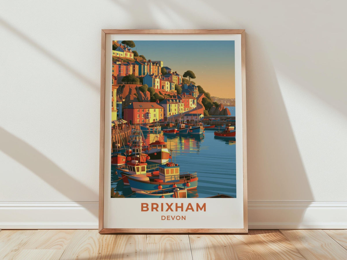 Brixham Poster - WanderWall