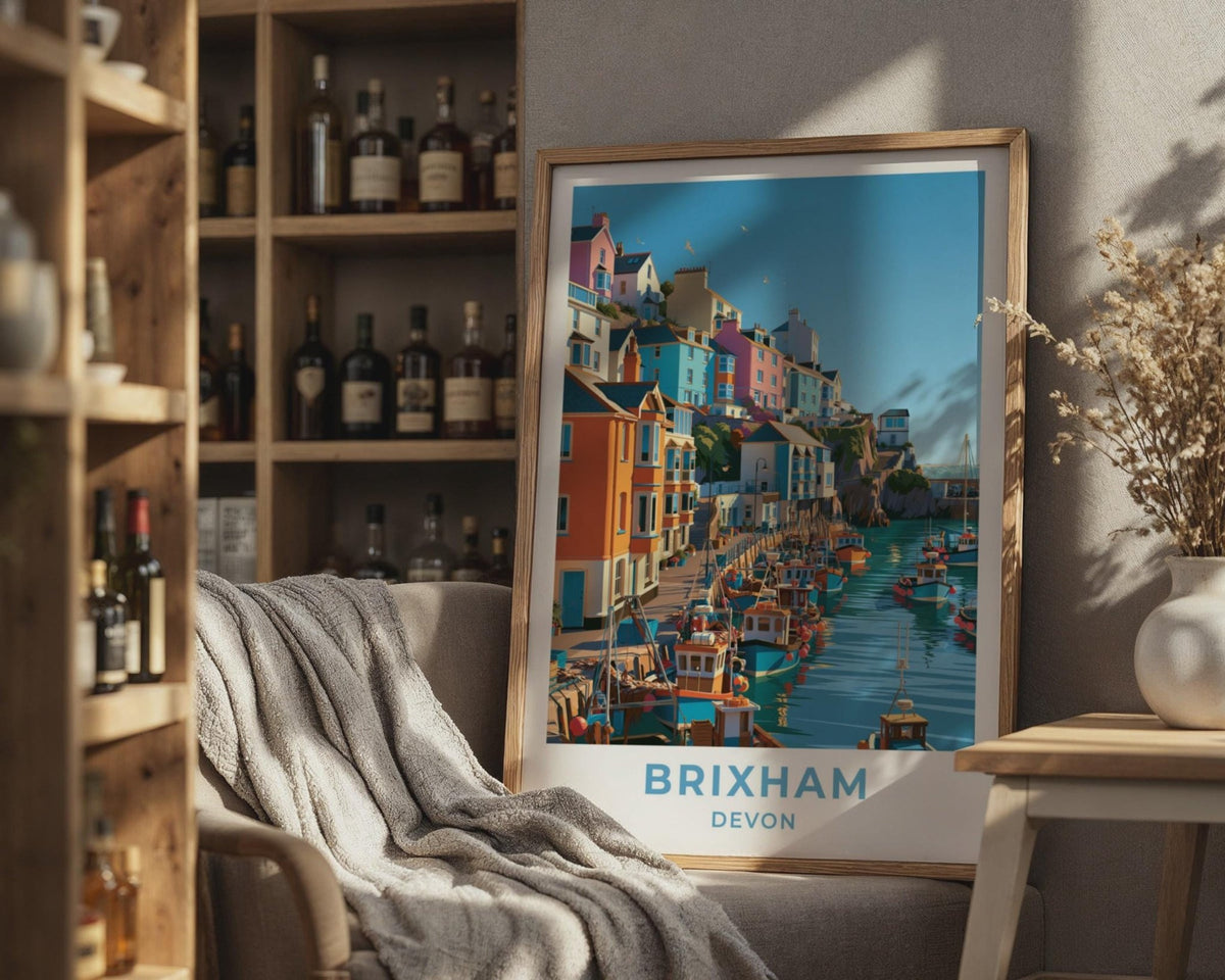 Brixham Poster - WanderWall