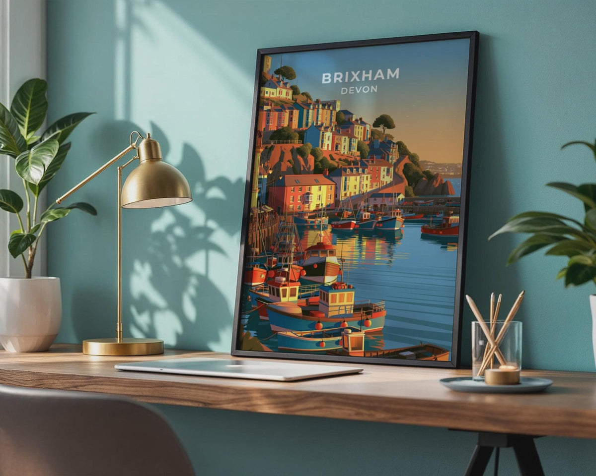 Brixham Poster - WanderWall
