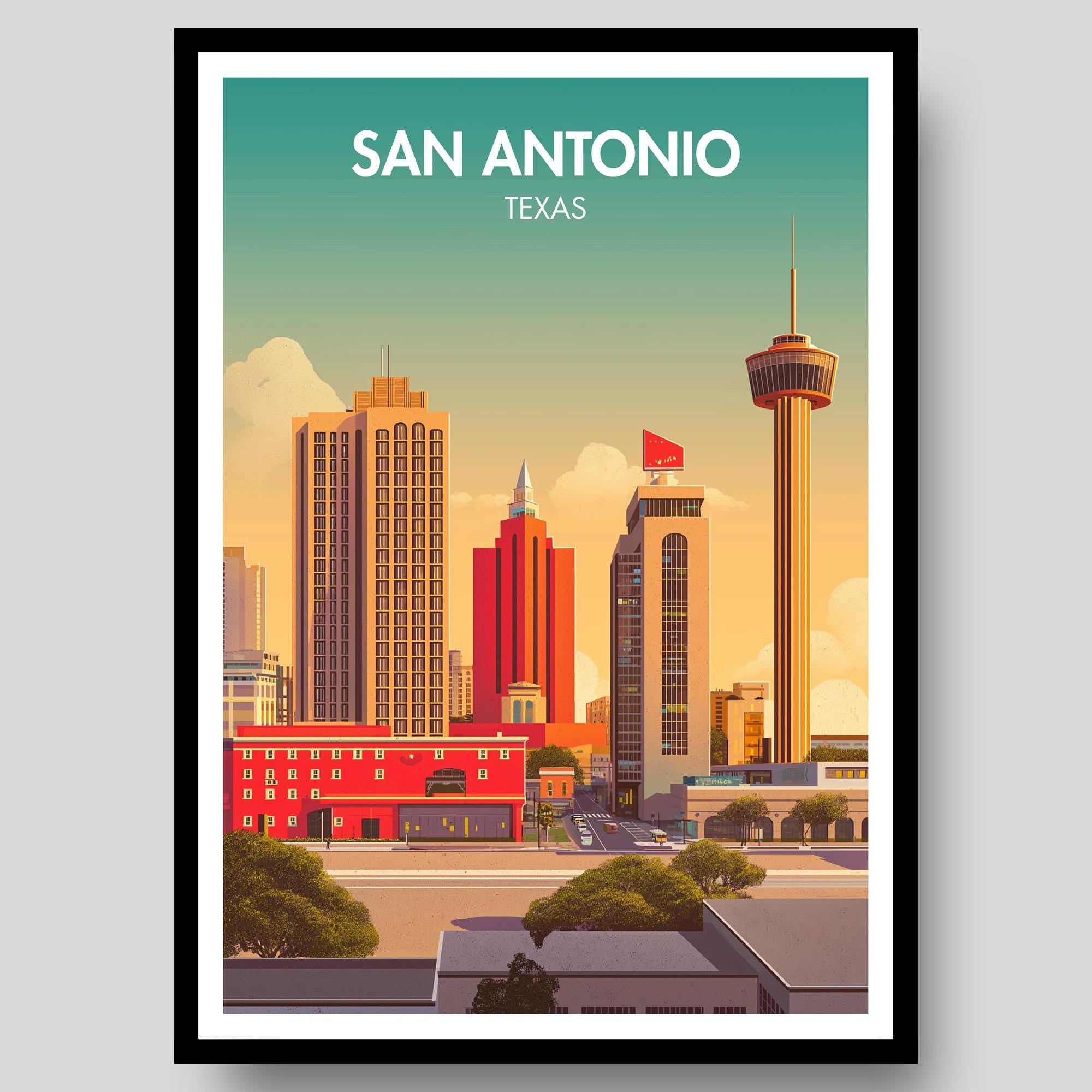 San Antonio Poster