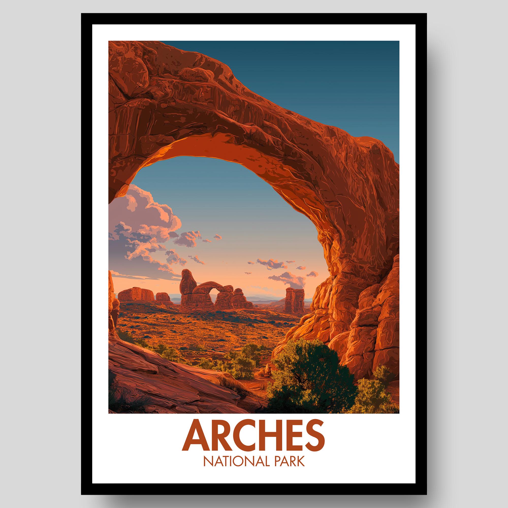 Arches National Park Poster