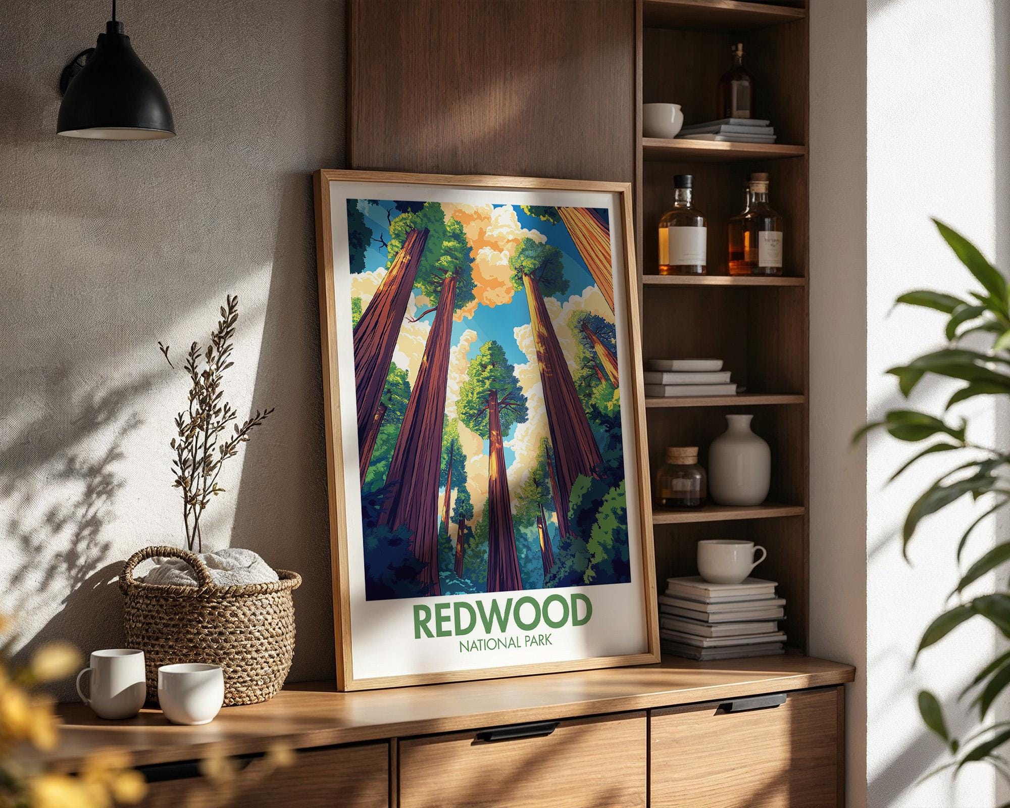 Redwood National Park Poster