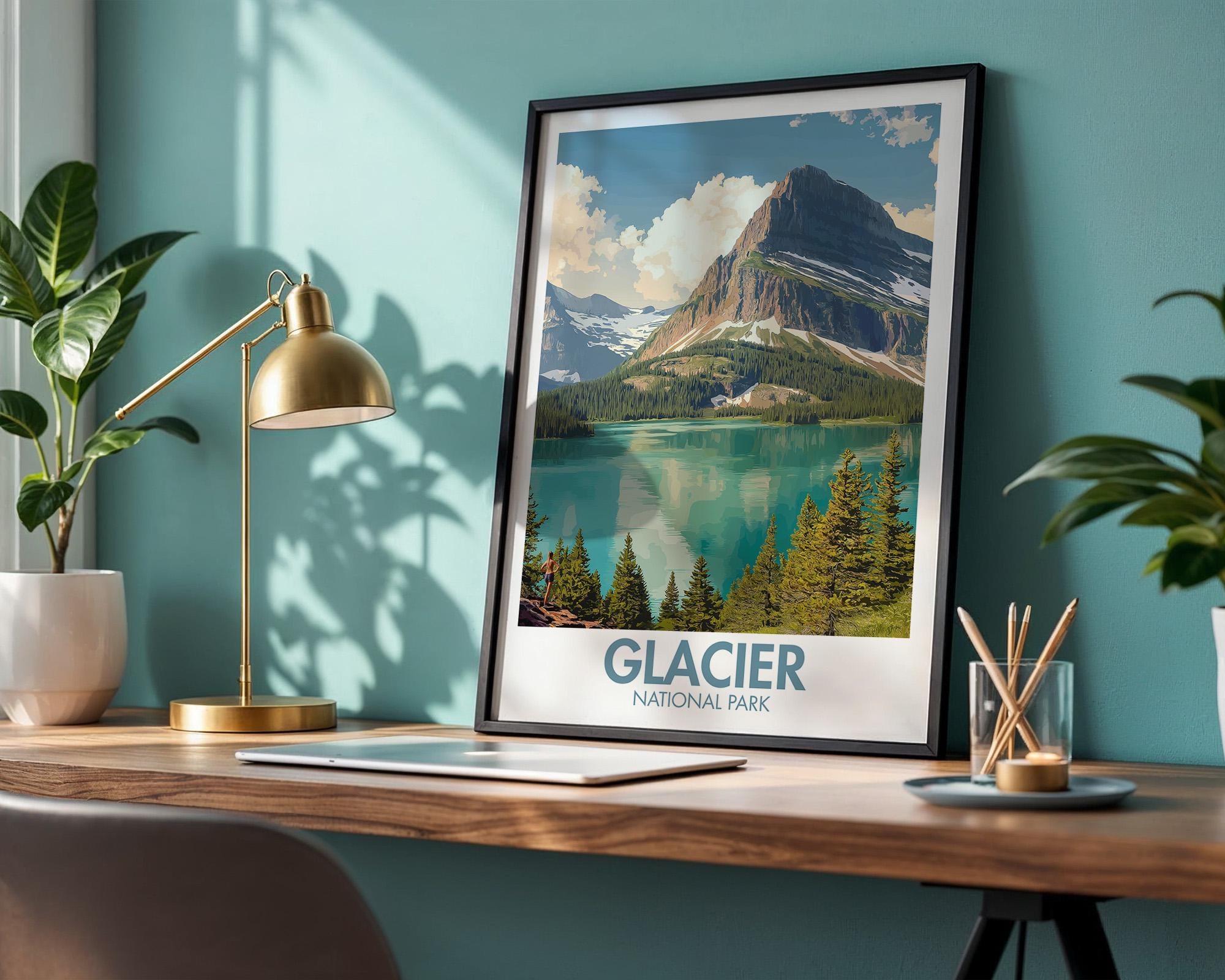 Glacier National Park Poster