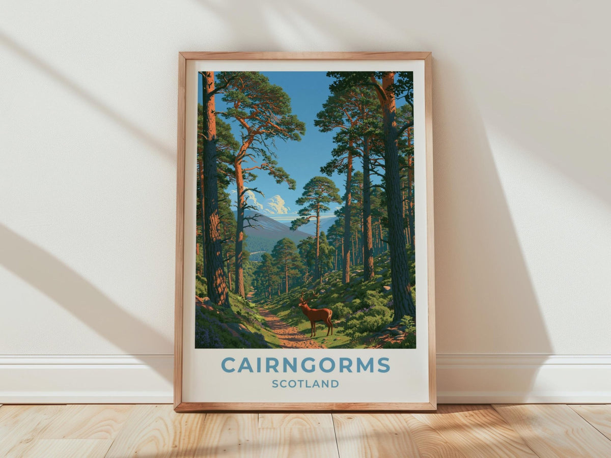 Cairngorms Poster - WanderWall