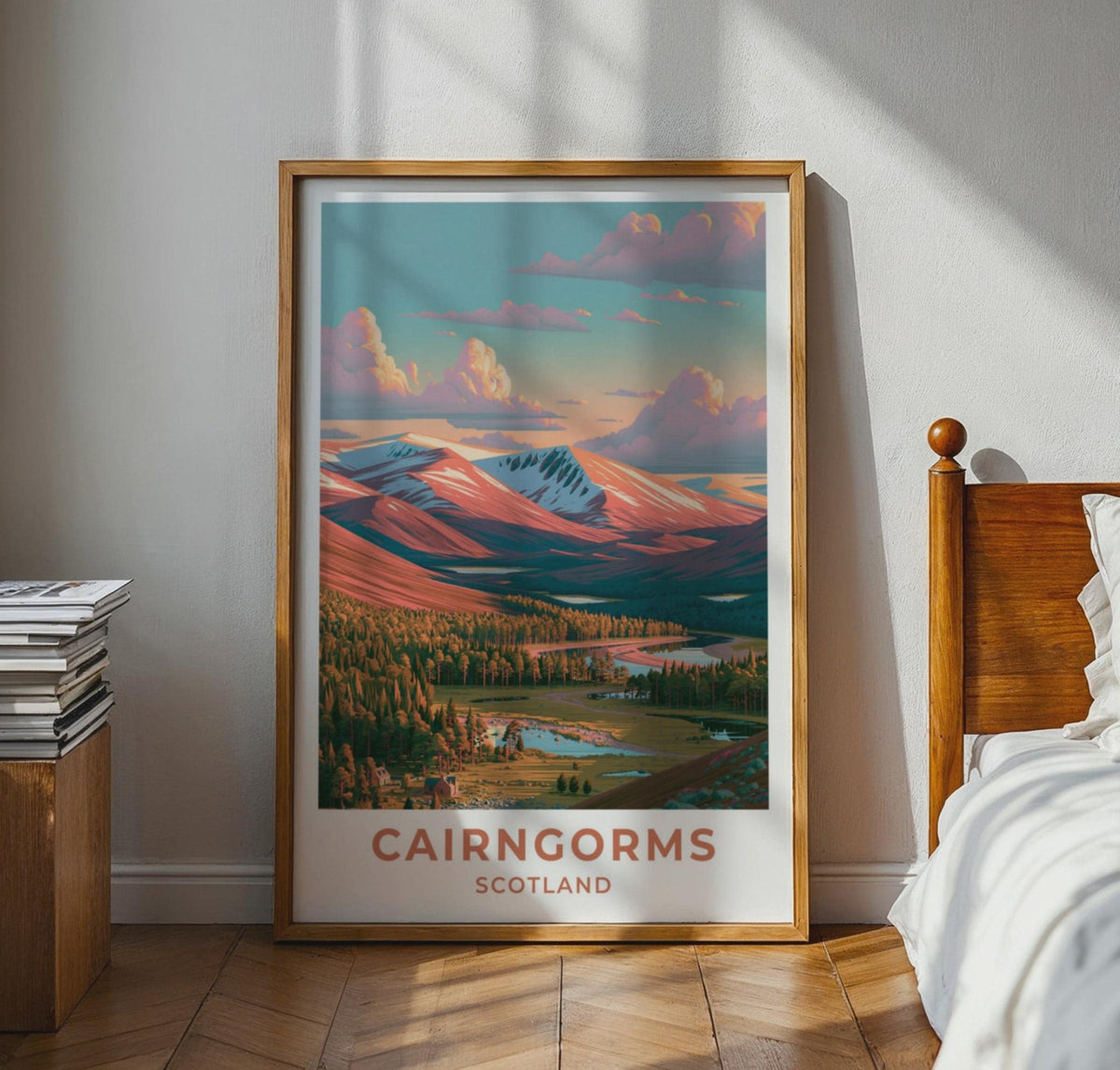 Cairngorms Poster - WanderWall